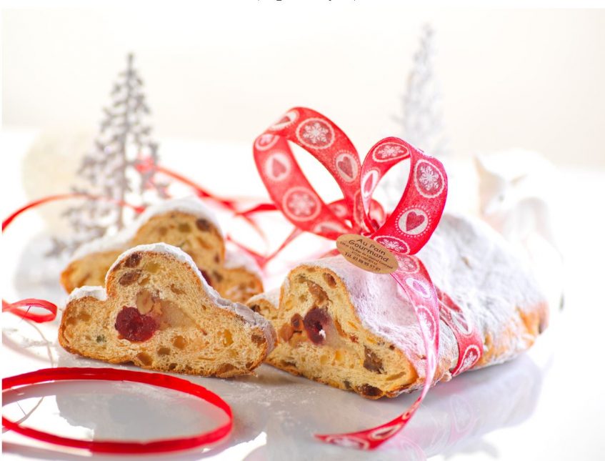 Stollen de noël aux fruits confits / On dine chez Nanou