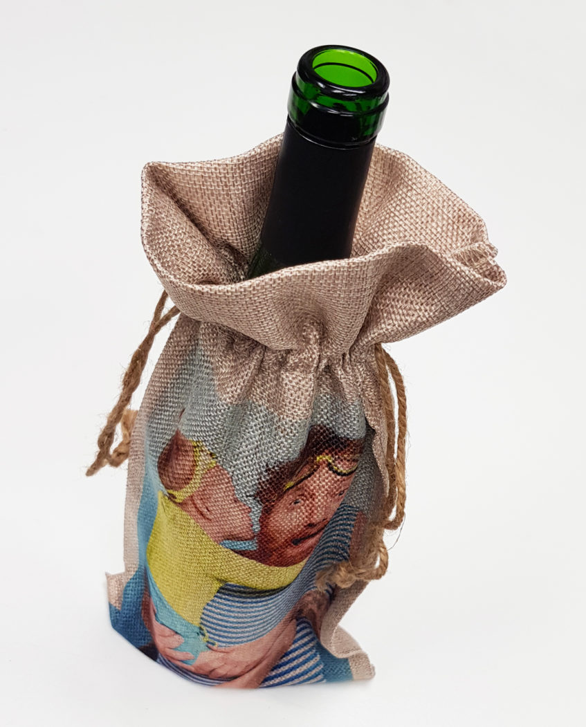 Sac personnalisable pour bouteille Plus qu une image Dorlisheim