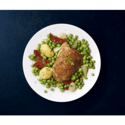 Poulet fermier aux légumes