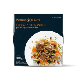 Tajine d'agneau légumes confits