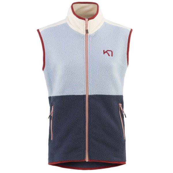KARI_TRAA_ANE_MIDLAYER_VEST_MISTY_Micro_polaire_sans_manches