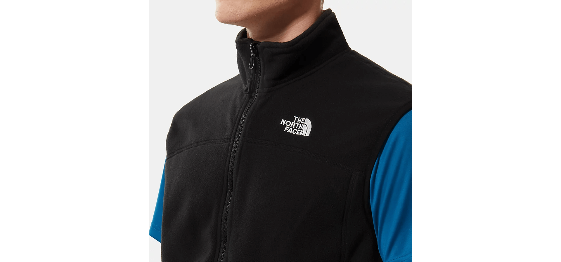 Polaire sans manches logo