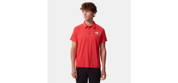Polo rouge TNF