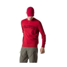 pull-rouge-logo-col-rond-jude-mars-red