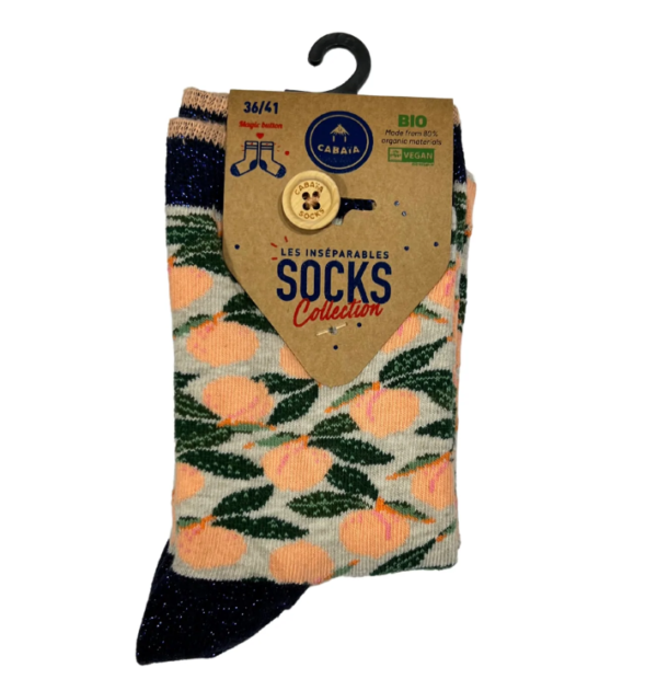 Chaussettes femme fantaisie fruit Bonnie Doon Strasbourg Strasbourg alsace.shop