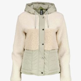 _J_JOY_HOOD_BUTTONHOLE_Veste_polaire_white_blanc