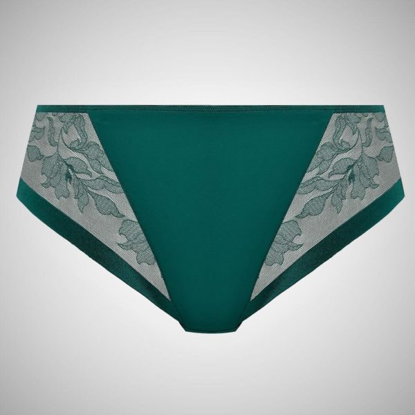 SLIP ILLUSION-EMERAUDE FL2985 FANTASIE AW22