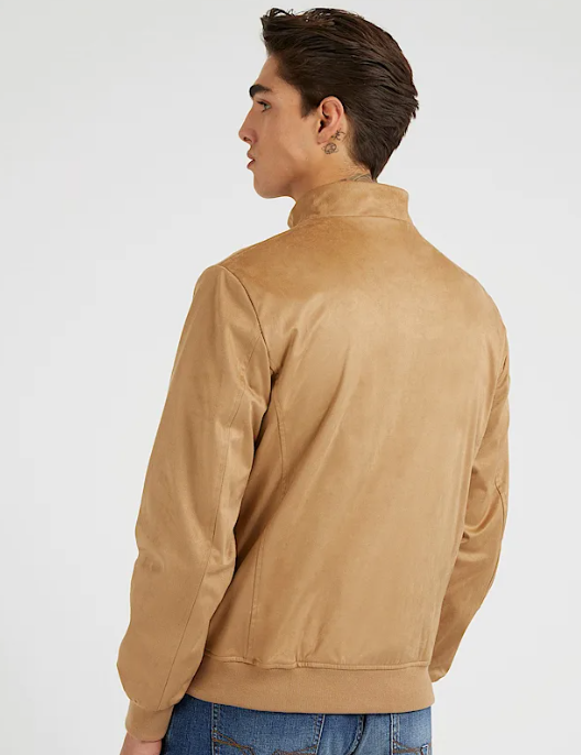 Bomber-daim-homme-guess-dos