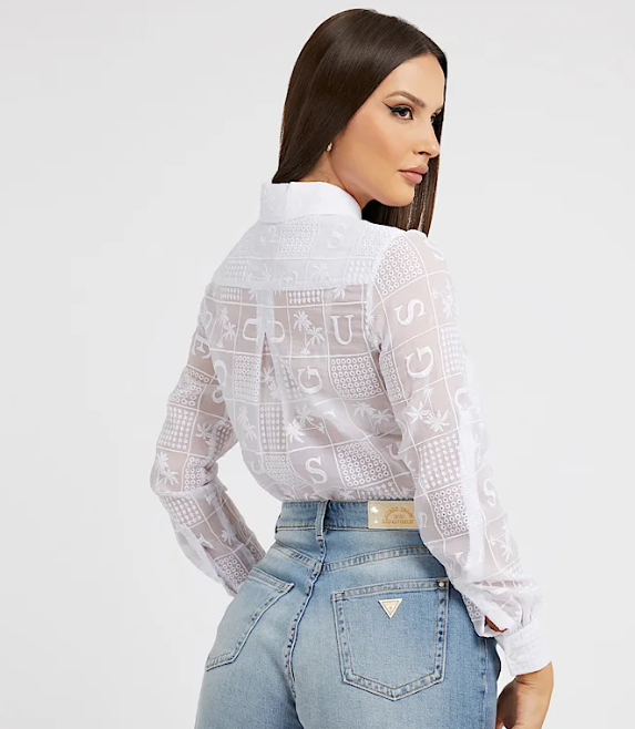 chemise-blanche-brodée-guess-dos