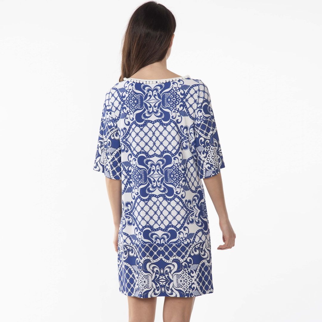 robe-bleu-motif-baroque-liens.2