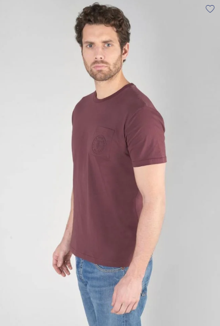T-shirt Paia lie de vin