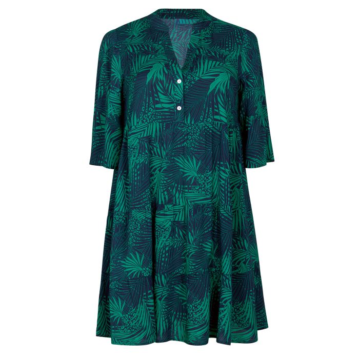 Robe tunique Green Shades Manono_ Rosa Faïa